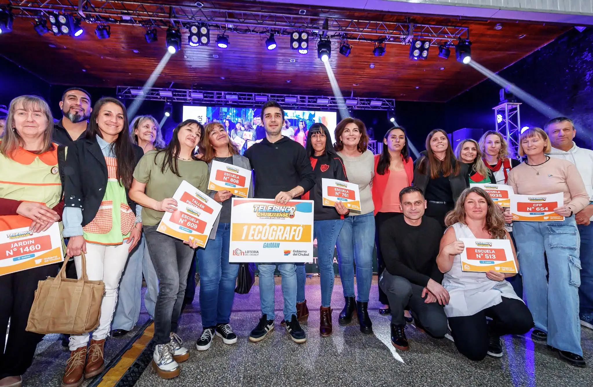El Telebingo dio comienzo a los festejos por el Aniversario de Gaiman
