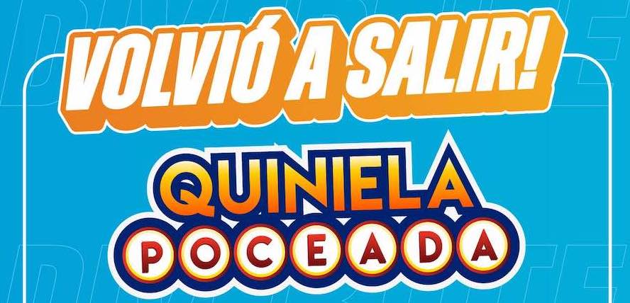 Otra vez salió «La Poceada»