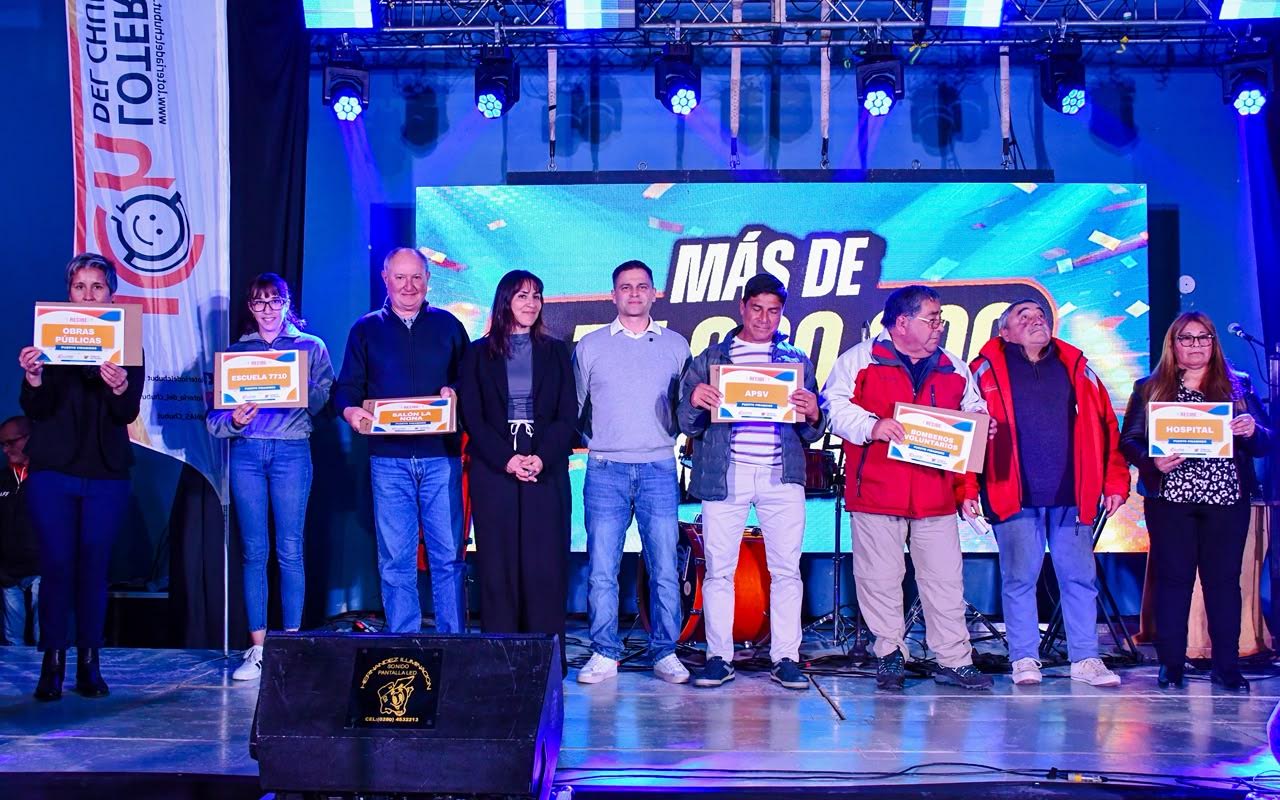 Después de 10 años, el Telebingo Chubutense volvió a Puerto Pirámides